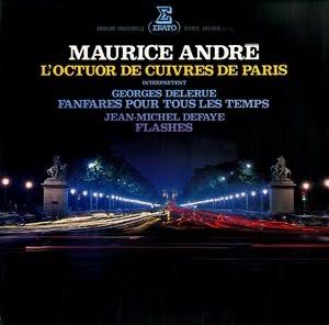 MAURICE ANDRÉ L'OCTUOR DE CUIVRES DE PARIS